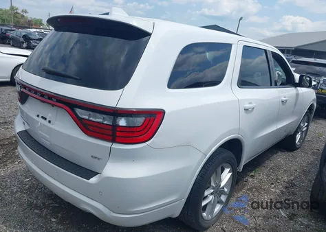 2022 Dodge Durango Gt Plus Awd из США, поврежденный, VIN 1C4RDJDG6NC134963